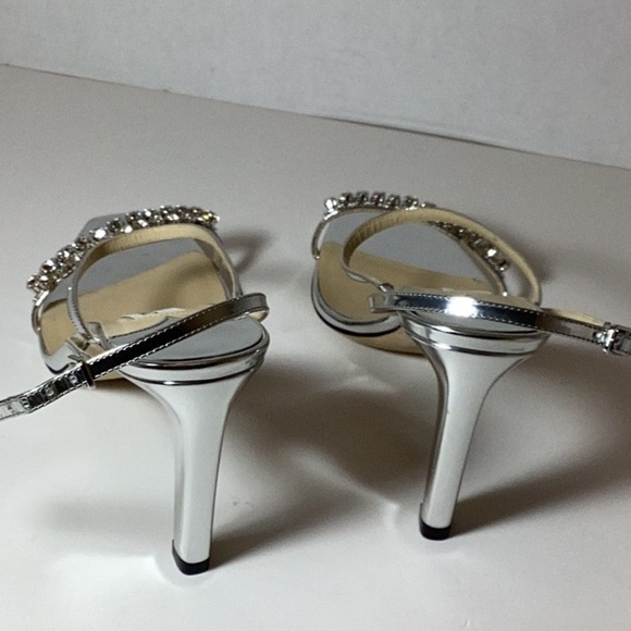 Jimmy Choo
Women's Meira 85 Embellished High Heel Slide Sandals - Picture 9 of 12